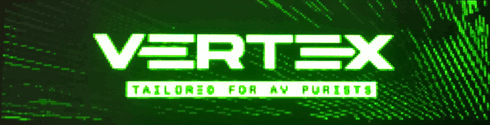 Écran de démarrage OLED du HDfury Vertex : Vertex, tailored for AV purists